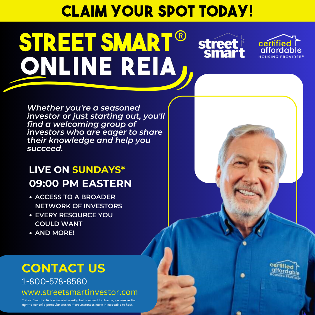 Lou Brown s Street Smart Online REIA Business Associates lou-brown-s-street-smart-online-reia-business-associates